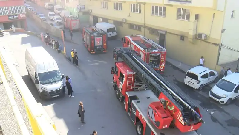 İstanbul Tekstil Atölyesinde Yangın: Korkutan Anlar ve Maddi Hasar