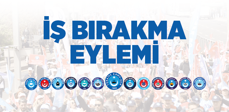 Memurlar, Hakları İçin İş Bırakma Eylemi Gerçekleştiriyor
