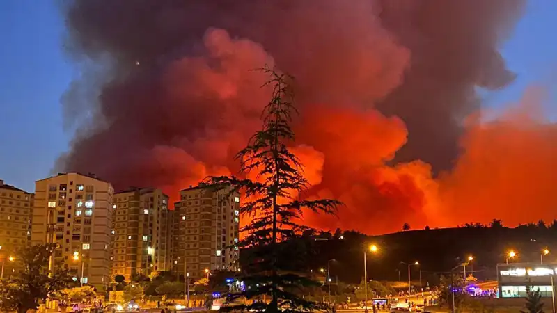 Bursa'da Yangınlar Kenti Sarmaladı: Neler Yaşanıyor?