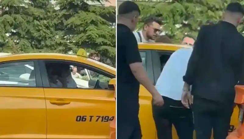 Trafikte Yaşanan Kavga: Taksi Şoförüne Yumruk Atan Sürücü Olayı