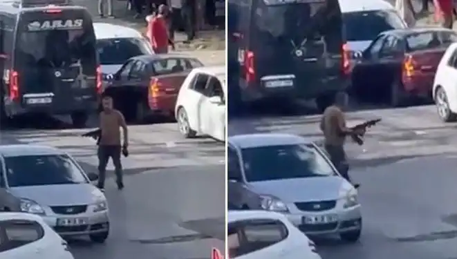 Başakşehir'de Pompalı Tüfekle Yolu Kapatıp Kaçtı: Korku Dolu Anlar
