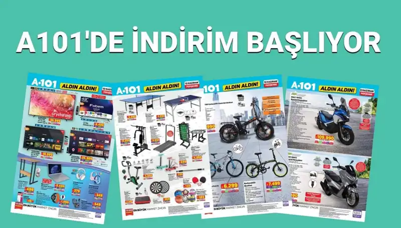 A101 Market 2025 Haziran Aktüel Kataloğu ile Ürün Yelpazesini Genişletiyor