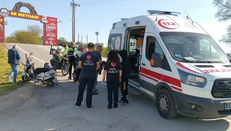 Edirne'de Motosiklet Kazası: Genç Biker Hayatını Kaybetti