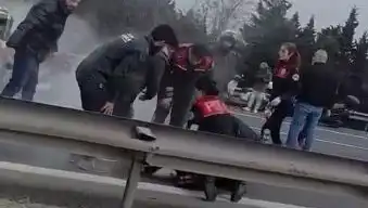 TEM Otoyolu'nda Zincirleme Kaza: Dört Polis, Beş Yaralı