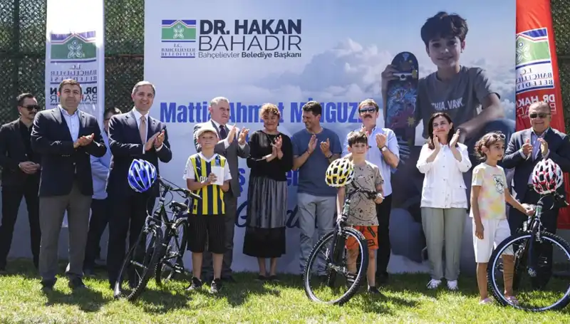 Bahçelievler’de Eğlencenin Yeni Adresi: Mattia Ahmet Minguzzi Skate Parkı Açıldı!